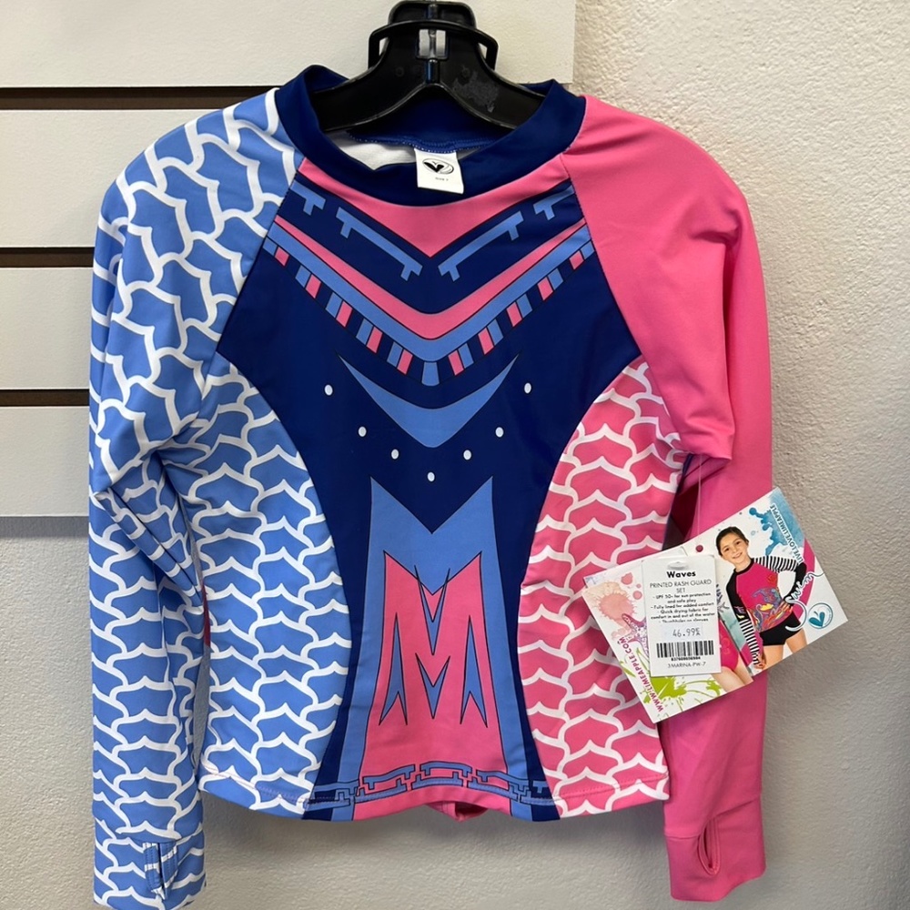Limeapple Rashguard Set Dot